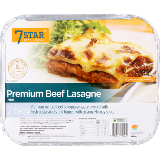 7 Star Beef Lasange Premium 2.6 kh